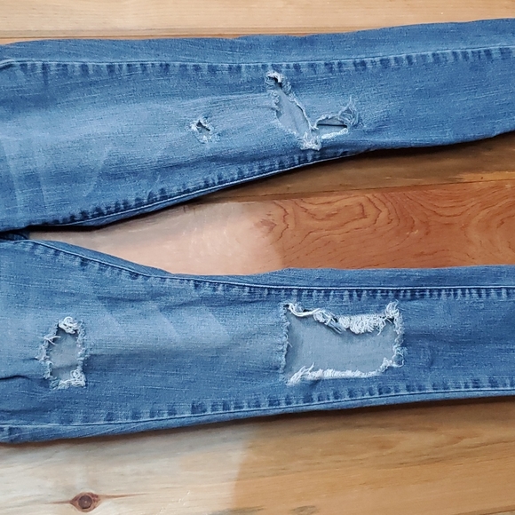 🐞Volcom Skinny Distressed Jeans Size 0 - Picture 3 of 9